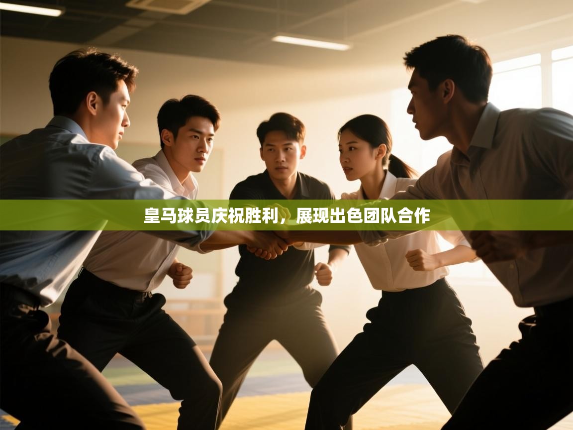 皇马球员庆祝胜利，展现出色团队合作  第1张